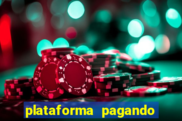 plataforma pagando no cadastro slots